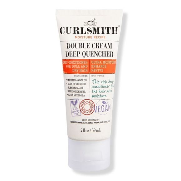 $8❤️‍🔥 LAST 1! Curlsmith Double Cream Deep Curl Quencher 👩🏼‍🦱 NEW Hydrating - Picture 1 of 6